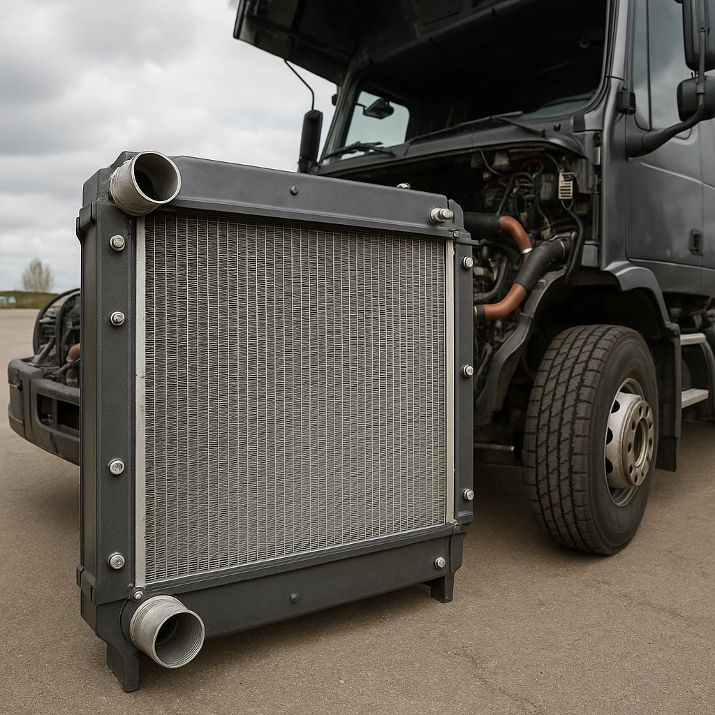 رادیاتور موتور ماشین سنگین