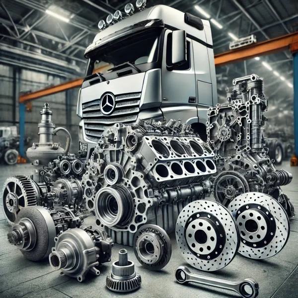 قطعات اصلی کامیون بنز