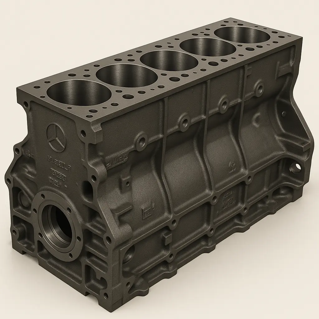 بلوک سیلندر بنز ده تنIDEM