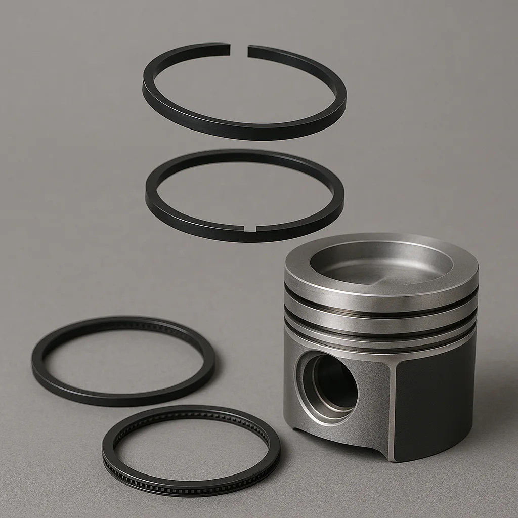 رینگ پیستون موتور بنز ده تن جدید GOETZE