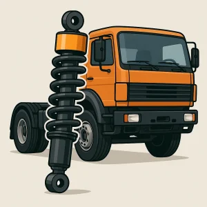 کمک فنر بنز ده تن