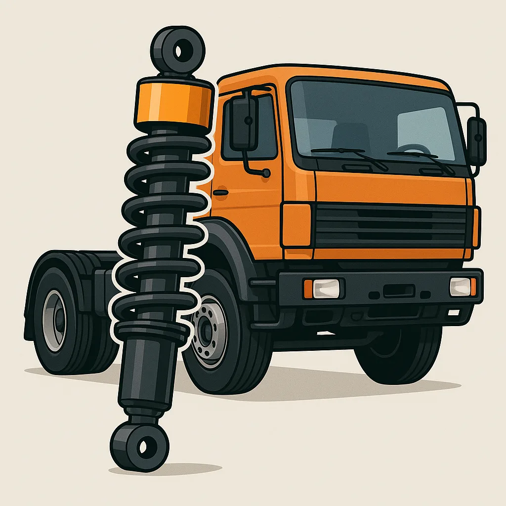 کمک فنر بنز ده تن