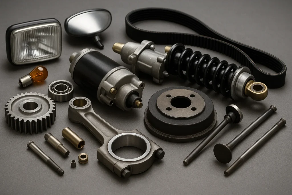 خرید قطعات بنز ده تن