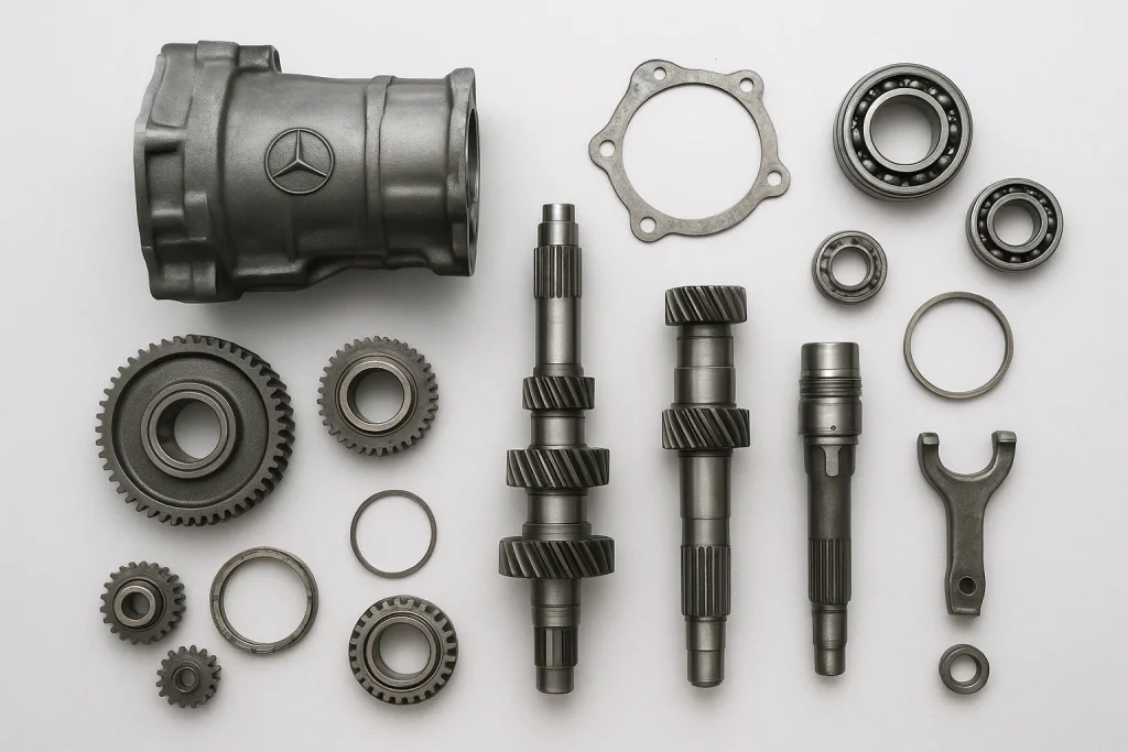 قطعات گیربکس بنز مایلر