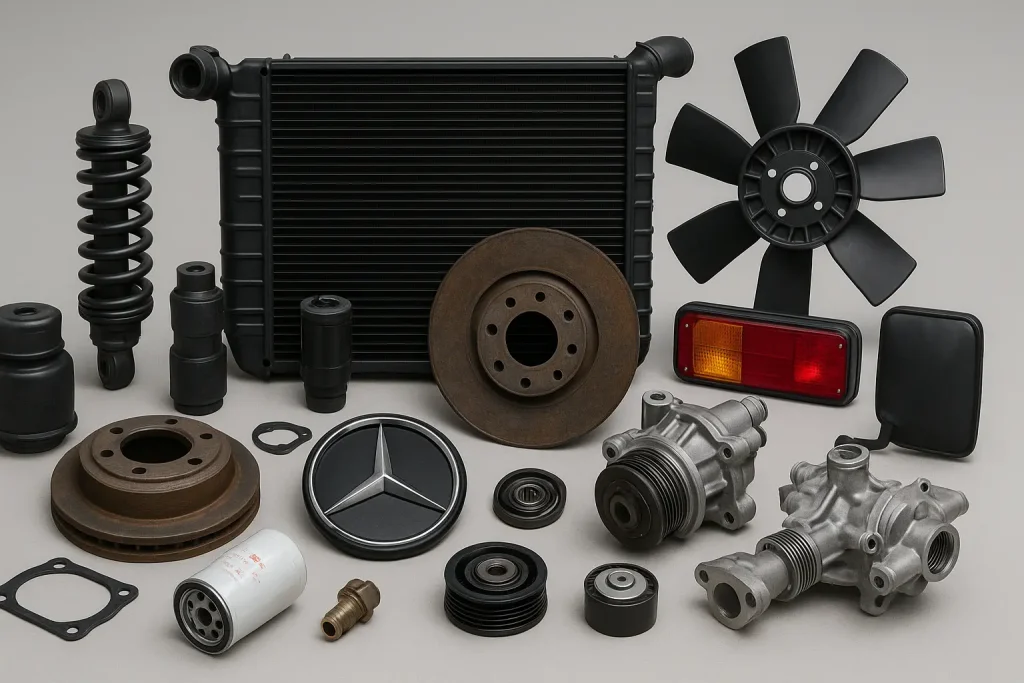 لوازم یدکی بنز ده تن