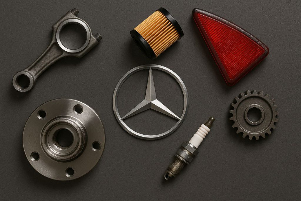 لوازم اصلی بنز مایلر