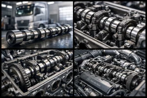 میل سوپاپ کامیون بنز