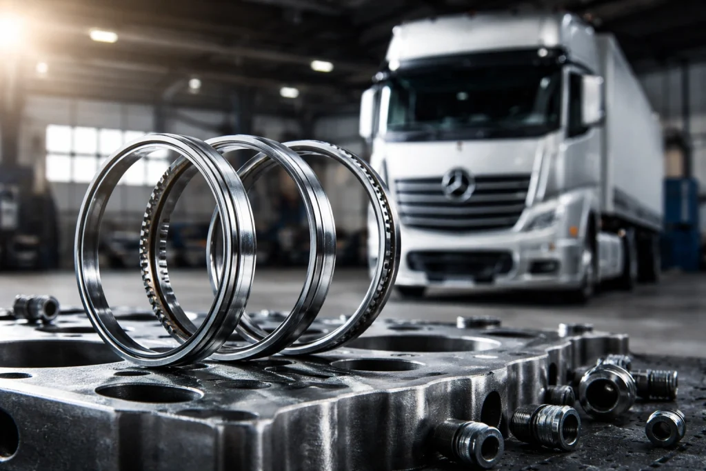 خرید رینگ موتور کامیون بنز