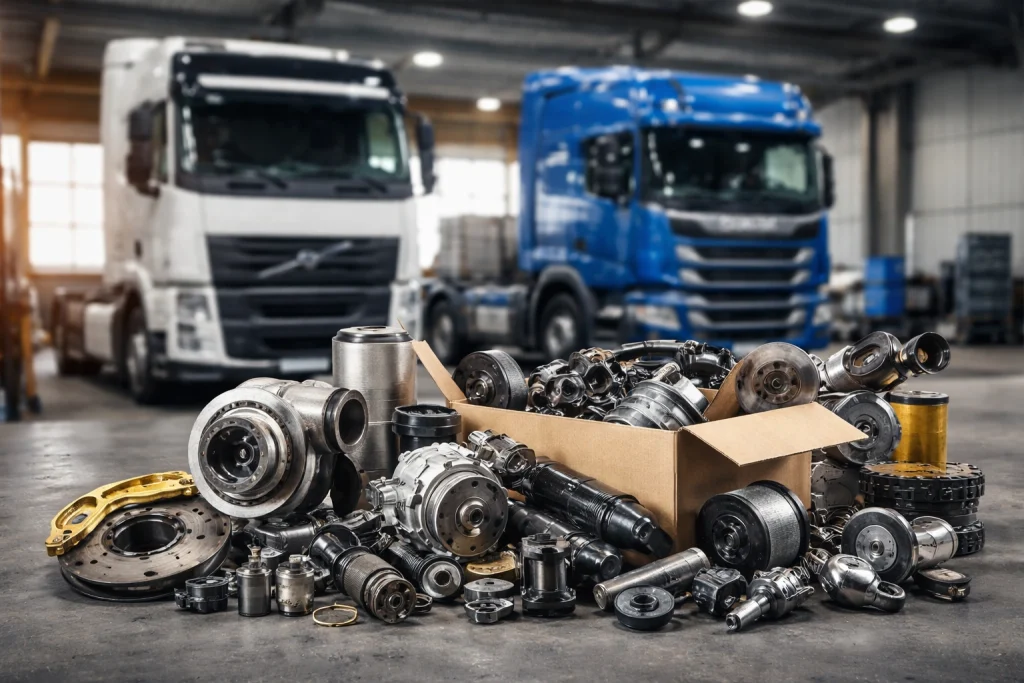 سفارش لوازم یدکی کامیون