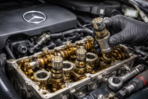 تعمیر سوپاپ ساعتی بنز