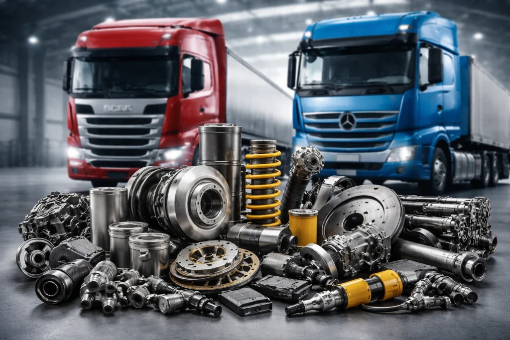 قطعات یدکی کامیون سنگین