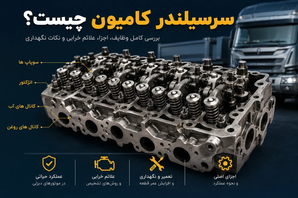 سرسیلندر کامیون چیست